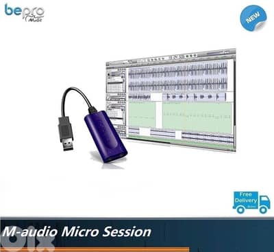 M-audio Micro session sound card
