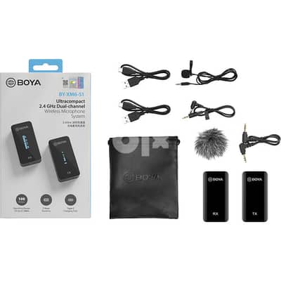 BOYA BY-XM6-S1 Digital Camera-Mount Wireless 1Person Microphone System