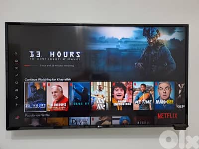 LG TV 43 " 4K UHD