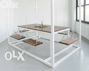 Swing dinning table
