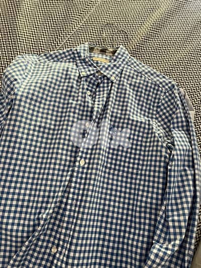 original burberry shirt size small