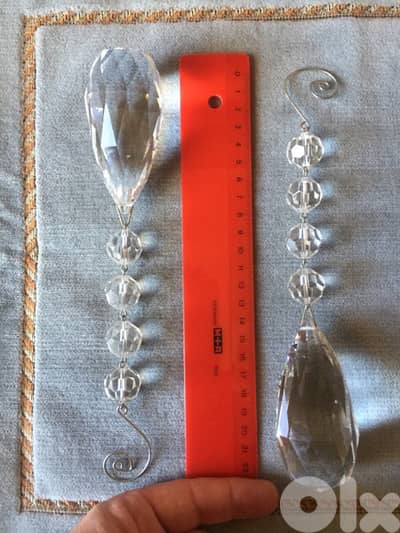 Decor. Crystal Pieces ( 2 ) قطعتين كريستال