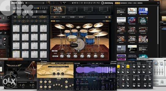 Daw VSTi & pluggins installation, Full package installation up to 2TB