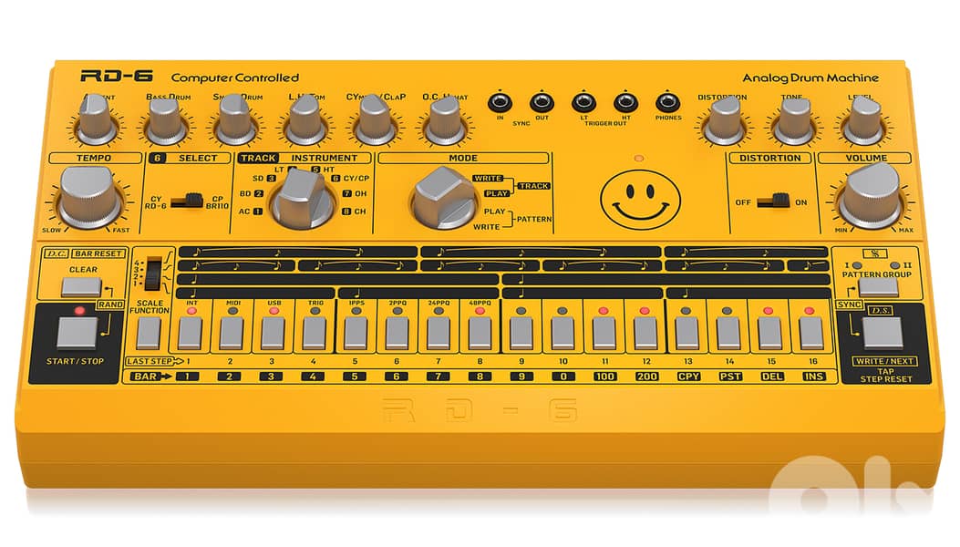 Behringer RD-6 Analog Drum Machine (RD6) 2