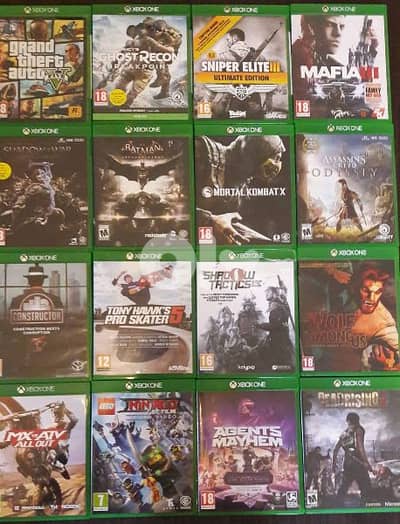 Giant collection of Xbox one in beirut