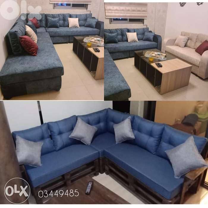 Curtains sewing Indoor and outdoor خياطة وتركيب برادي داخلي وخارجي 3