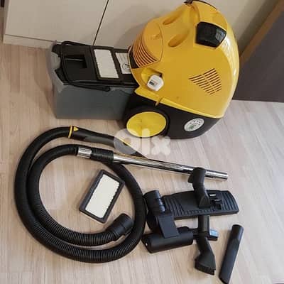karcher vacum DS 5500 bala ghabra w btess7ab bactérie
