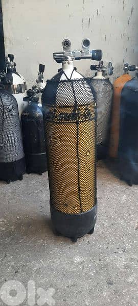 cressi original tank 18L  steel 550$