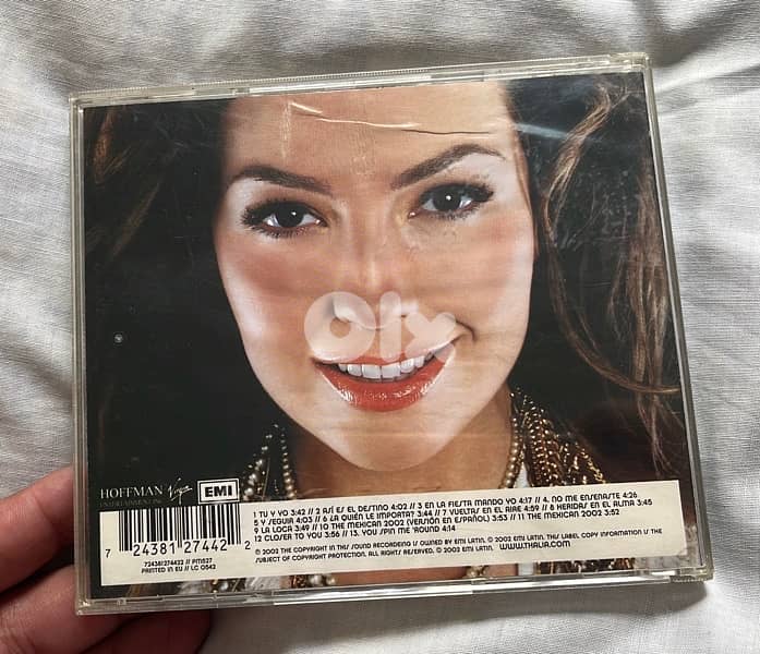 thalia the mexican singer each for 6 $ cd /Both  for 10 usd 3