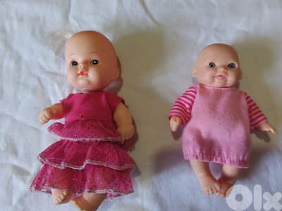 2 MY SWEET LOVE BABIES LOT TO LOVE 10 -15 Cm cute expressions dolls=20