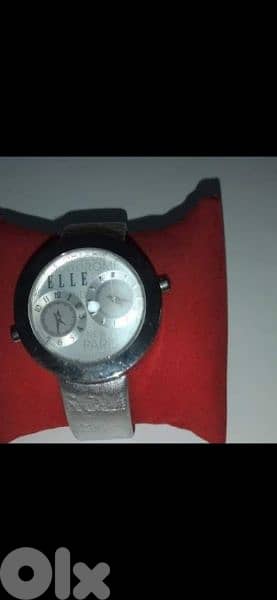 watch elle time watch silver