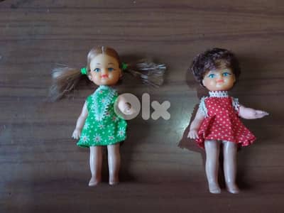 PEE WEE RARE VINTAGE 10 SMALL plastic Hong Kong great dolls, All 10=80