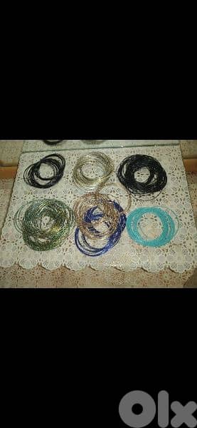 bracelet multilayers 6 colours