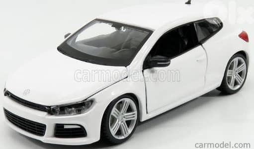 VW Scirocco R diecast car model 1:24.
