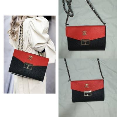 large size bag red and black copy