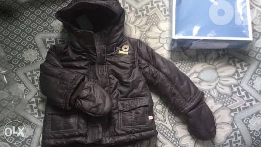 new anorak with tag + gloves sergent major 12 month
