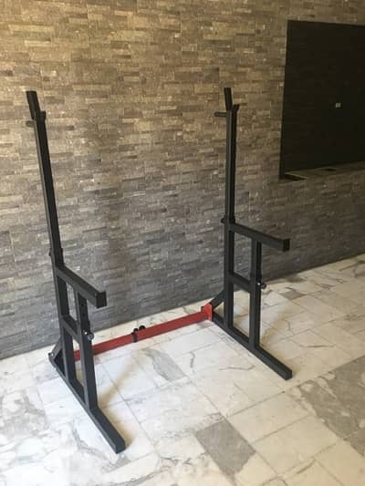bench and squat rack machine new made in germany heavy duty