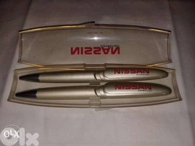 Retractable Ballpoint Nissan Pen & Pencil Swiss made
