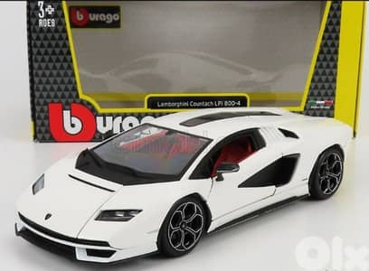Lamborghini Countach LP800-4 (2022) diecast car model 1:24.