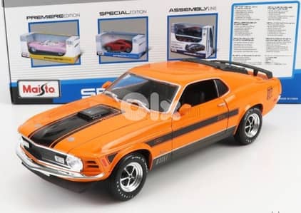 Ford Mustang Mach 1 (1970) diecast car model 1;18.