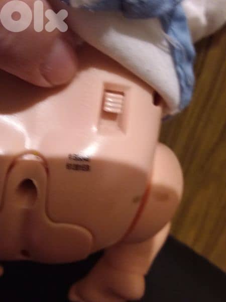 BABY ALIVE GO BYE CROWLING &TALKING mechanism works used good toy=24$ 2