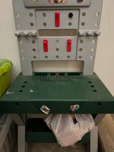 bosh workbench plastic stand for pretending that playing tools 2