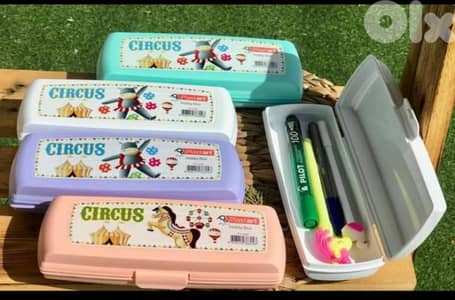 sandwich lunch box circus theme 2$