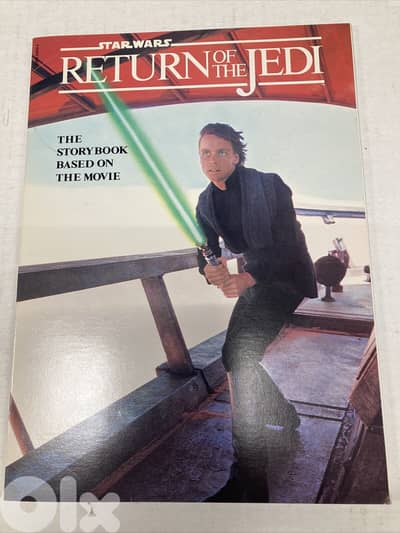 star wars Return Of The Jedi Storybook Based On The Movie 1983 hardcov