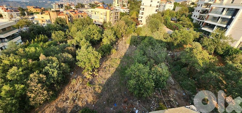 Land for sale in Kornet chehwan/next Biyada  ارض للبيع في قرنة شهوان 5