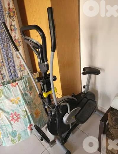 4 workouts in 1 cardio Elliptical and bike machine 03027072 GEO