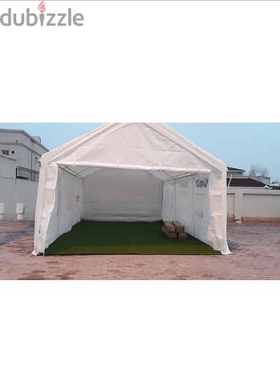 steel tent 6m x 4m with heavy duty cover. contact number : 70200356
