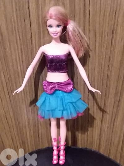 BARBIE A FAIRY SECRET 2 in 1 change her wear great Mattel doll=21$