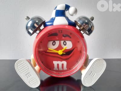M&Ms retro style collectible alarm clock