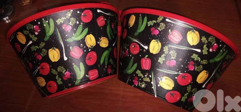 floral salad bowl set 10