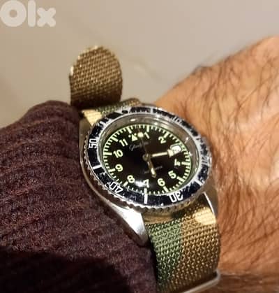 GLASHUTTE  [ vintage military model ]