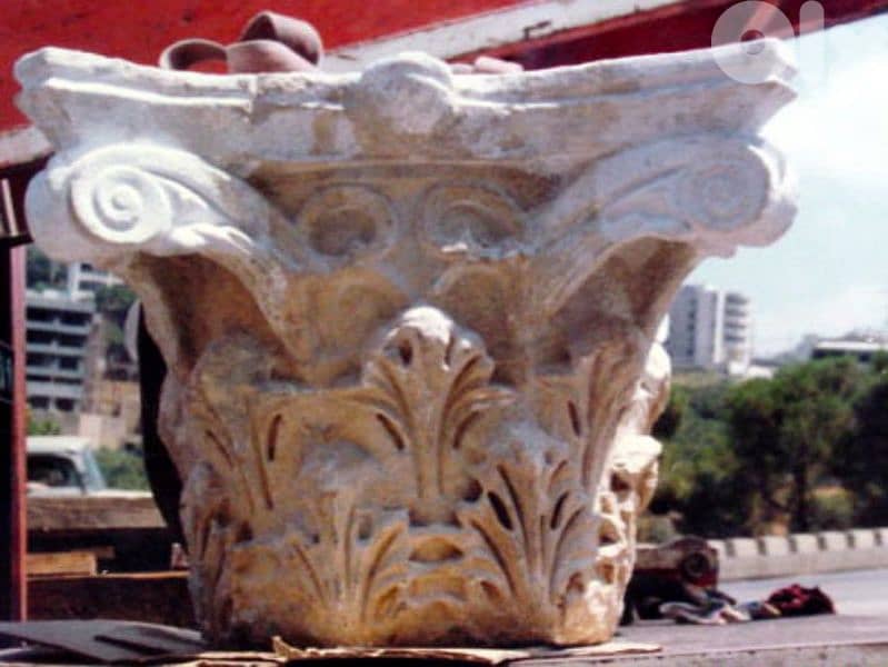 ترميم  جميع انواع التحف  والتماثيل المكسورة حجر رخام ورزين وبرونز. 1