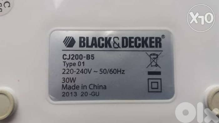 (cash $ only) عصارة ليمون على الكهرباء ماركة Black & Decker 4
