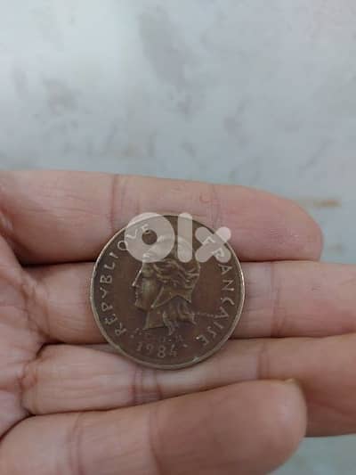 New Caledonia Bronze Coin year 1984