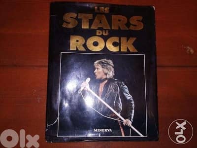 les stars du rock french book about rock music