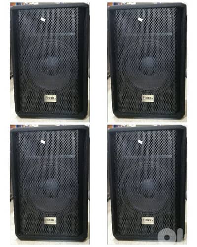 4 speaker fidek 12 inch passive khachab jded