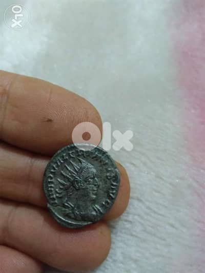Ancient Roman silver Coin of Emperror Valerian& Gallienuis year 257 AD