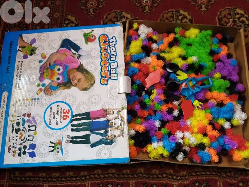 Thorn ball Clusters, 4+ 1