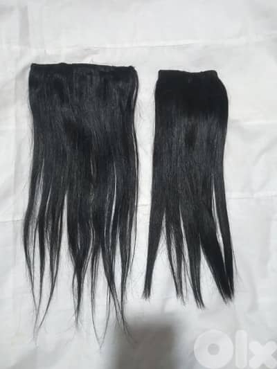 2 extentions 100%natural  طبيعي ٤٥سم كل قطعة