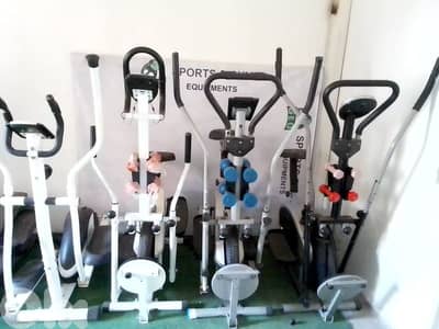 Elliptical cardio machine 4 in 1 03027072  مكنة كارديو لحرق الدهون