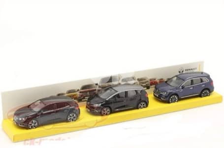 Renault 3 car set diecast car model 1;64.