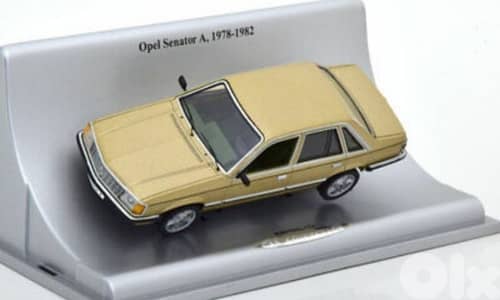 Opel Senator diecast car model 1;43.