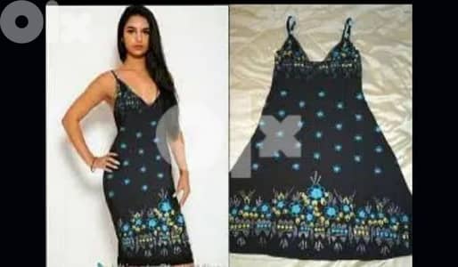dress black lycra m to xxL