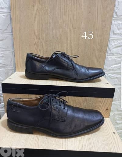 Clarks shoes size 45