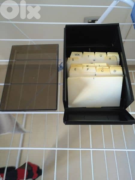 office stuff (files,maptube,cdbox,card holder box) 10
