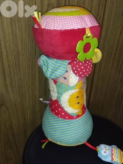BABY stuffed colored ELC As new Big Toy: ANIMALS FARM forms teeth toy.